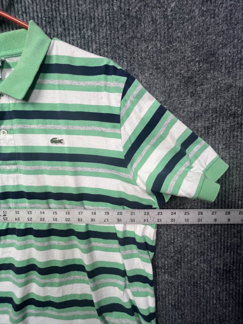 Lacoste Polo Size 7 (Youth Large) 0149 - Picture 9 of 10